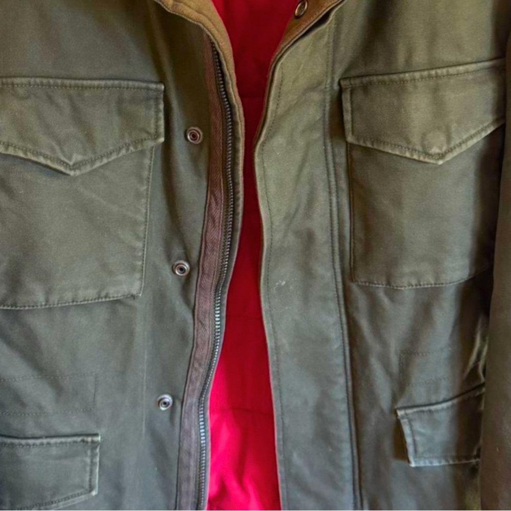 Zadig & Voltaire “Keaton” Insulated Military Field Jacket – Size L – Retail $400 - Picture 3 of 11